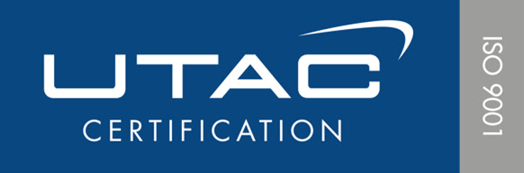 UTAC ISO 9001 Certified